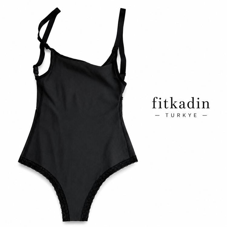 گن جراحی شکم وپهلو شورتی fitkadin پارچه دولایه